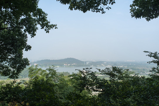 上海佘山鳥瞰
