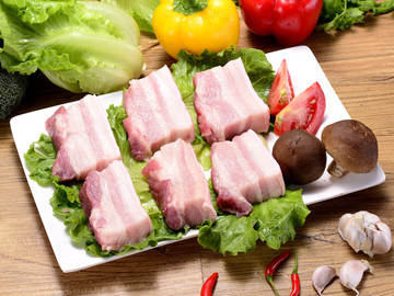豬肉生肉高清大圖