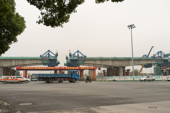 上海地铁建设