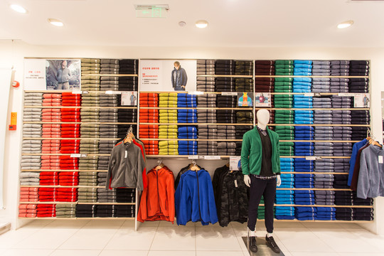 服裝店陳列展示