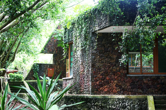 火山民居 別墅 山區(qū) 石屋
