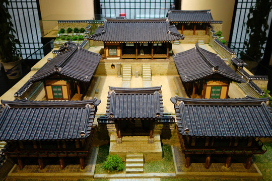 陶山書院典教堂微縮場景