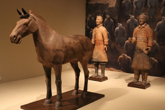 陶俑  陶馬