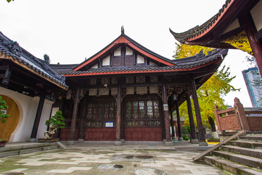 成都大慈寺景觀