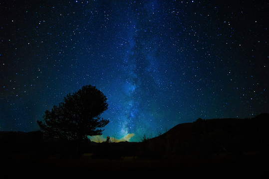 藍色星空