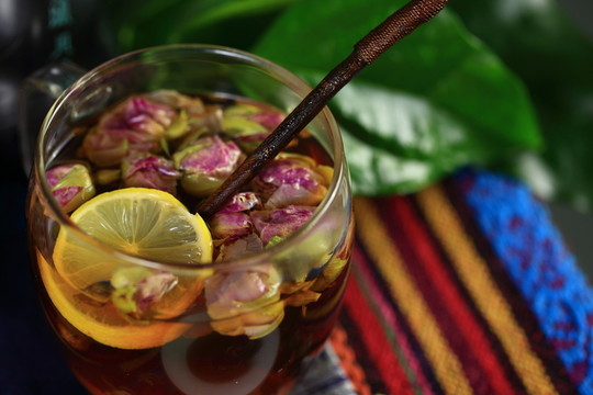 玫瑰花茶