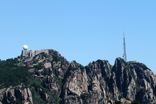 黃山光明頂遠眺