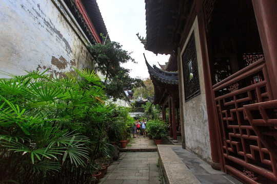 上海豫園江南園林景觀