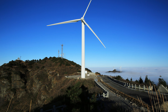 九宮山云海美景