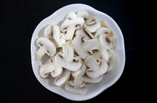 白菇切片