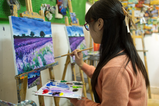 油畫創(chuàng)作