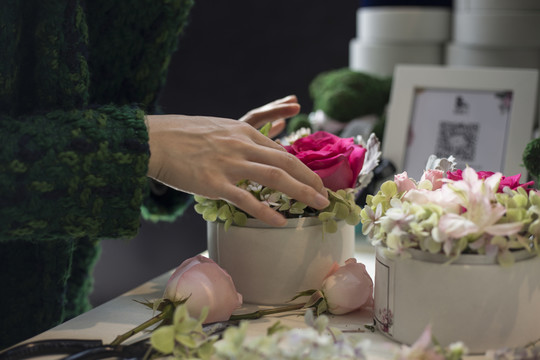 鮮花禮品制作