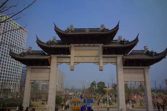 景區(qū)大門