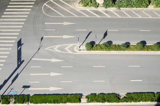 路口俯瞰