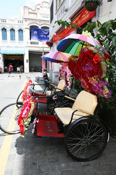 花車 三輪車 人力車