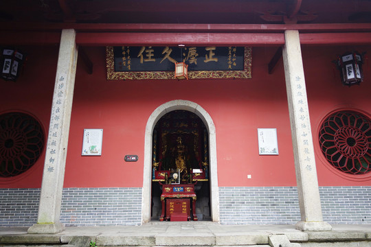 麓山寺韋馱殿