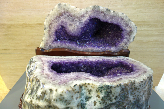 水晶 紫水晶 水晶石