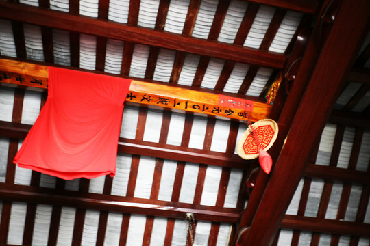 屋頂 祠堂