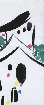 抽象 水墨畫 中式風(fēng)格