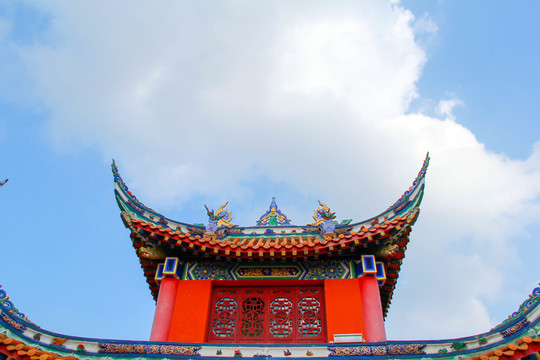 中國(guó)風(fēng)古建筑