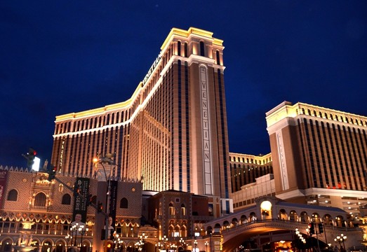威尼斯人酒店夜景