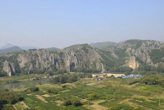 仙都鐵城 仙都芙蓉峽 芙蓉谷