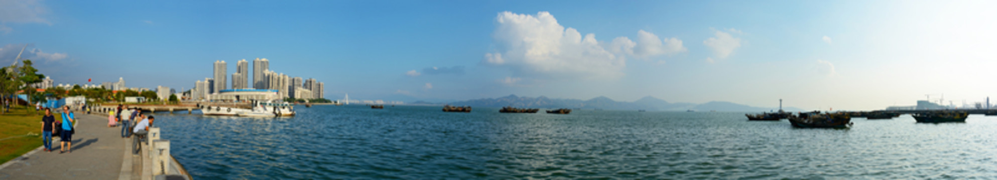 深圳蛇口全景圖