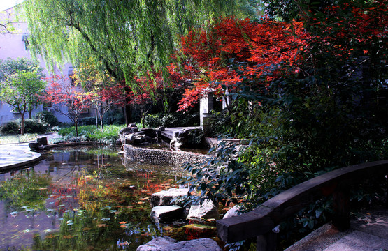 小區(qū)綠湖