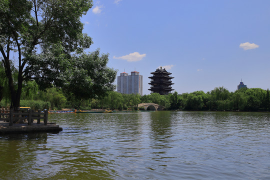 濟南大明湖公園