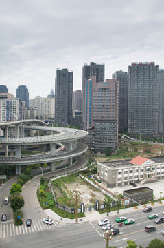 涪陵 橋頭轉(zhuǎn)盤公路