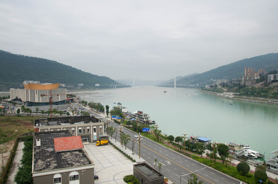 烏江風(fēng)光 涪陵