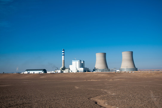 戈壁灘電廠