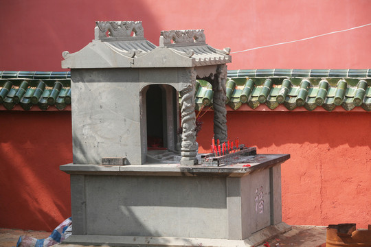 古廟內(nèi)景 寺廟
