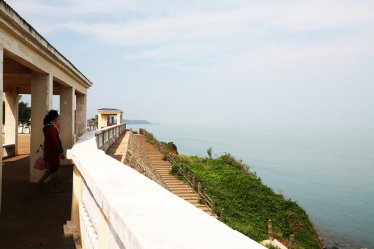 海岸線 海島 大海