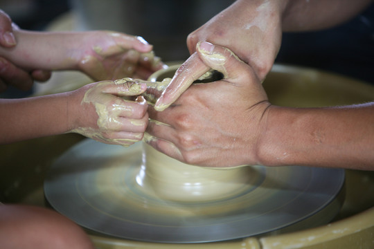 陶藝 手勢(shì) 手工制陶 制陶