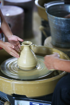 陶藝 手勢(shì) 手工制陶