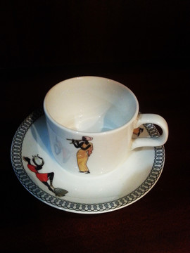 咖啡杯 杯子 碟子