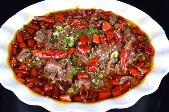 水煮牛肉