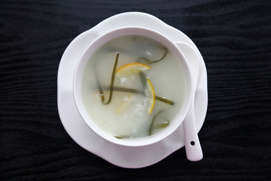 橙皮海帶粥