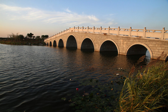 九孔橋 濕地公園