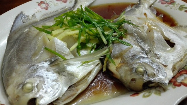清蒸鯧魚