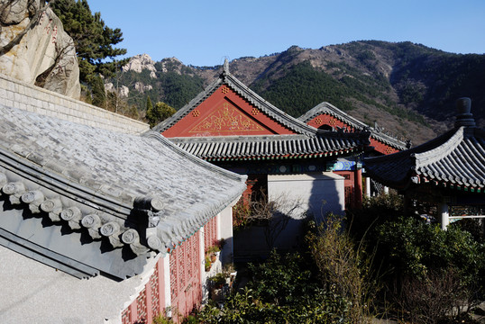 青島嶗山太清宮院落