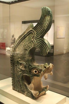 綠釉鴟吻