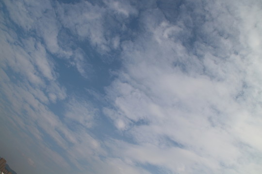 天空 藍天 白云