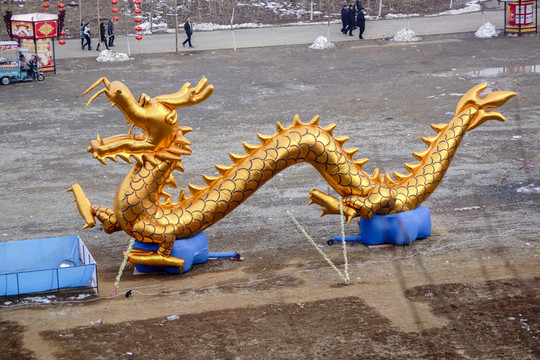 充氣金龍
