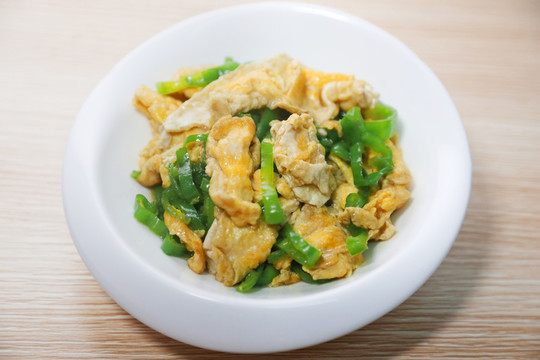 青椒炒雞蛋
