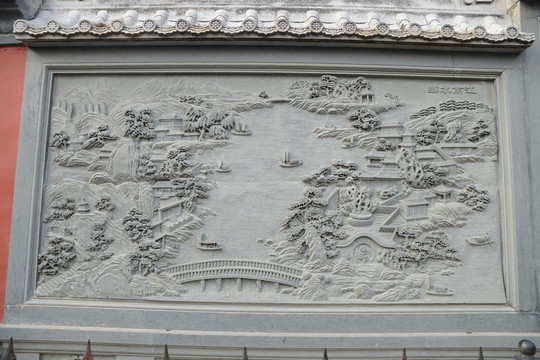 3D石刻立體壁畫(huà)