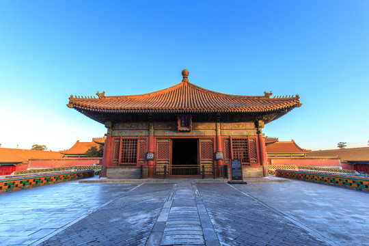 北京故宮后三宮交泰殿
