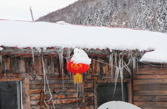 東北山區(qū)民房