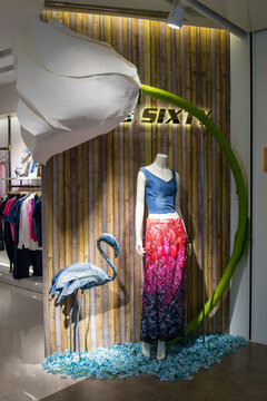 商店模特 專賣店櫥窗 服裝模特